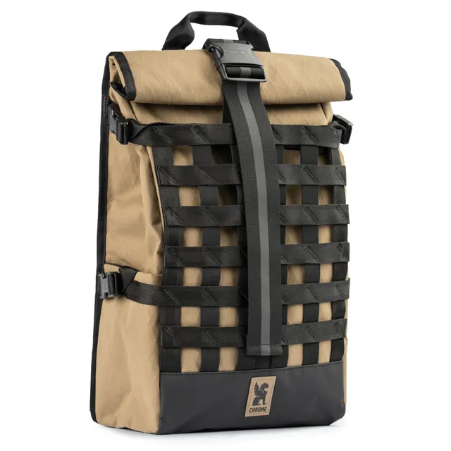 chrome-barrage-22l-sac-dos-rolltop-noir-quotidien image 1