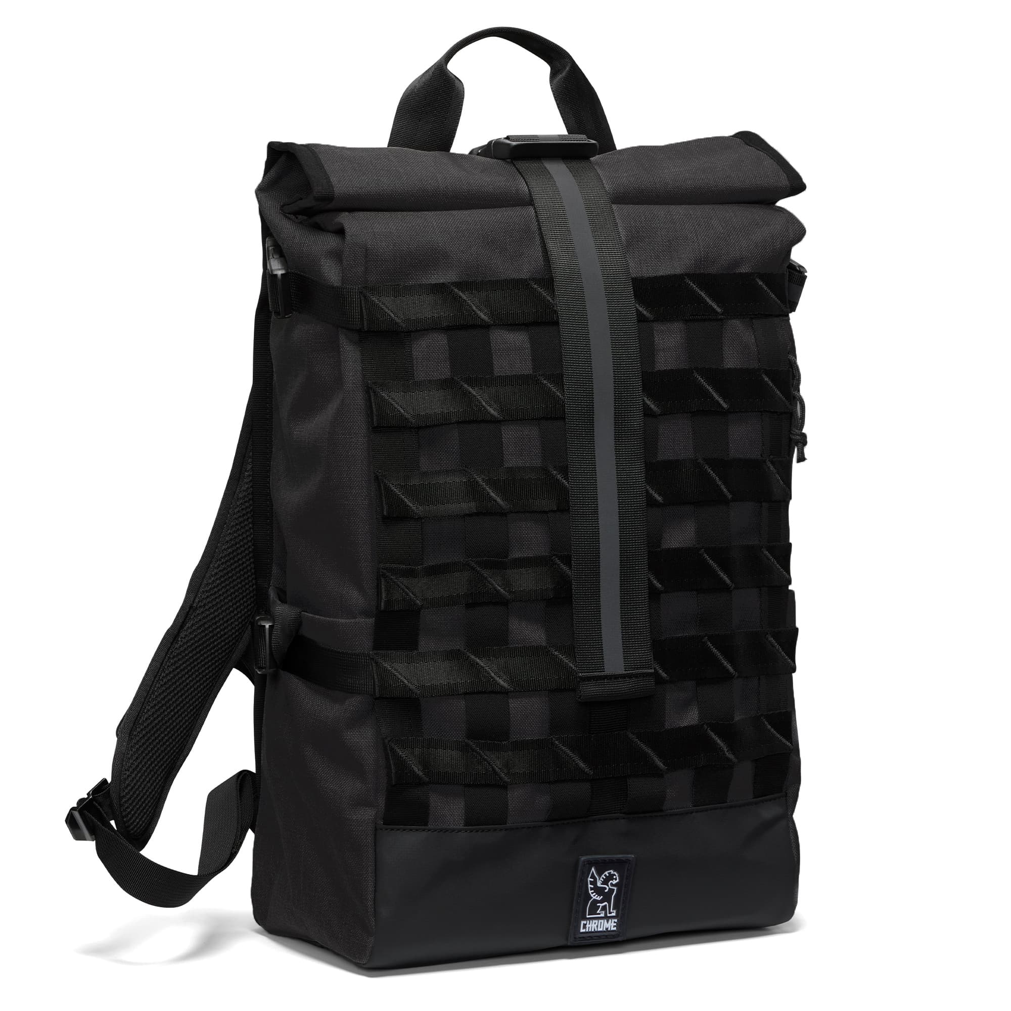 chrome-barrage-22l-sac-dos-rolltop-noir-quotidien image 7