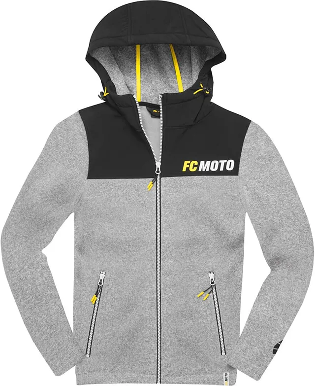 fc-moto-streetwear-faster-h-veste-polaire-gris-noir-s image 1