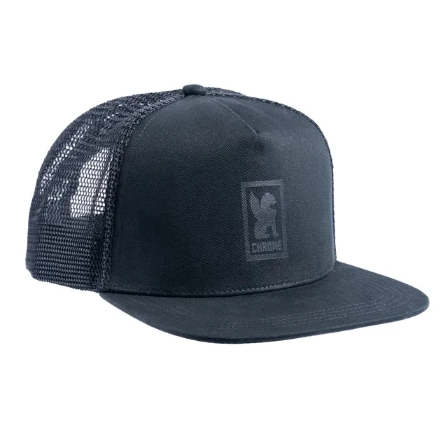 chrome-logo-snapback-hat-casquette-noir image 1