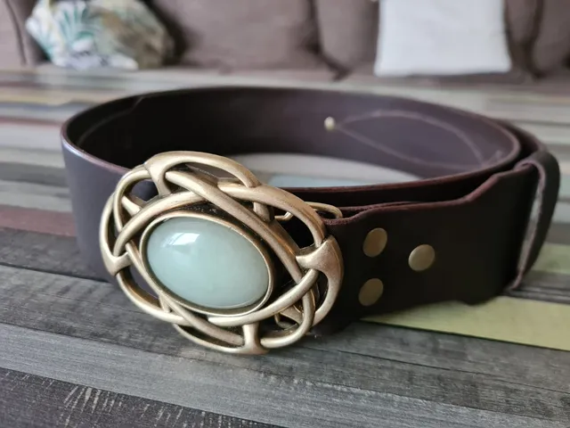 fleur-d-orage-c-line-ceinture-cuir-marron-5-cm image 1
