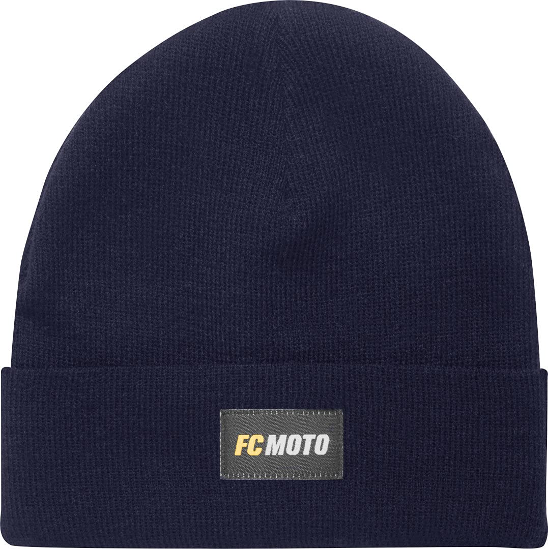 fc-moto-crew-bonnet-beanie-bleu-fonc-tricot image 1