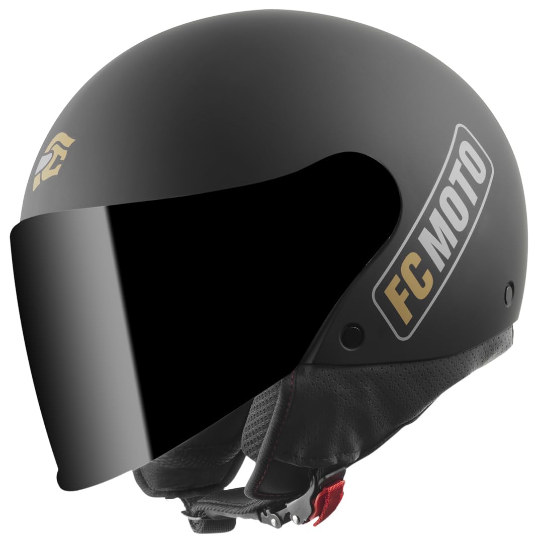 fc-moto-square-rs-casque-jet-noir-mat-bleu-visiere image 2