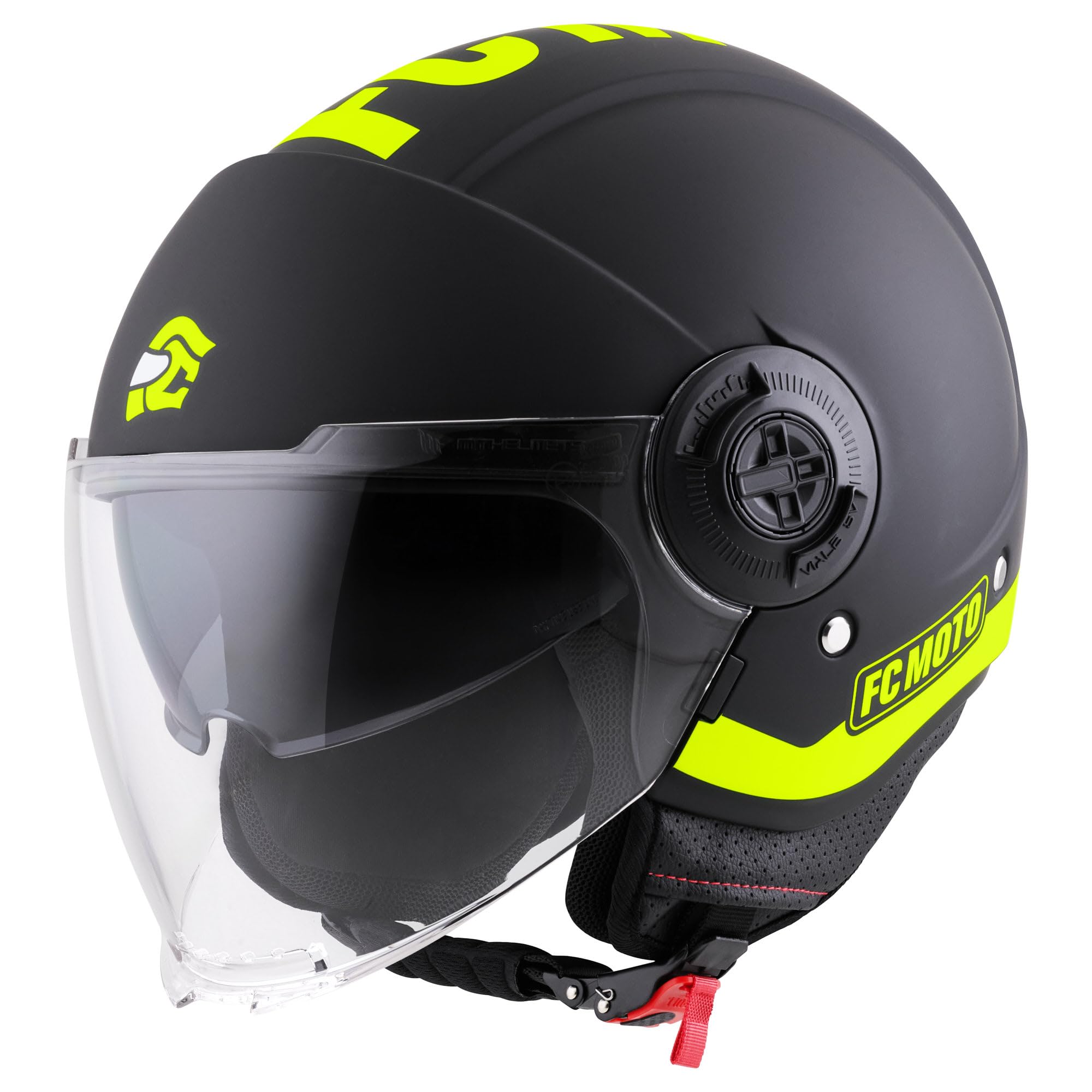 fc-moto-ralgo-casque-jet-noir-gris-ece-22-06 image 1