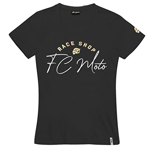 fc-moto-fcm-sign-t-t-shirt-femme-manches-courtes image 5
