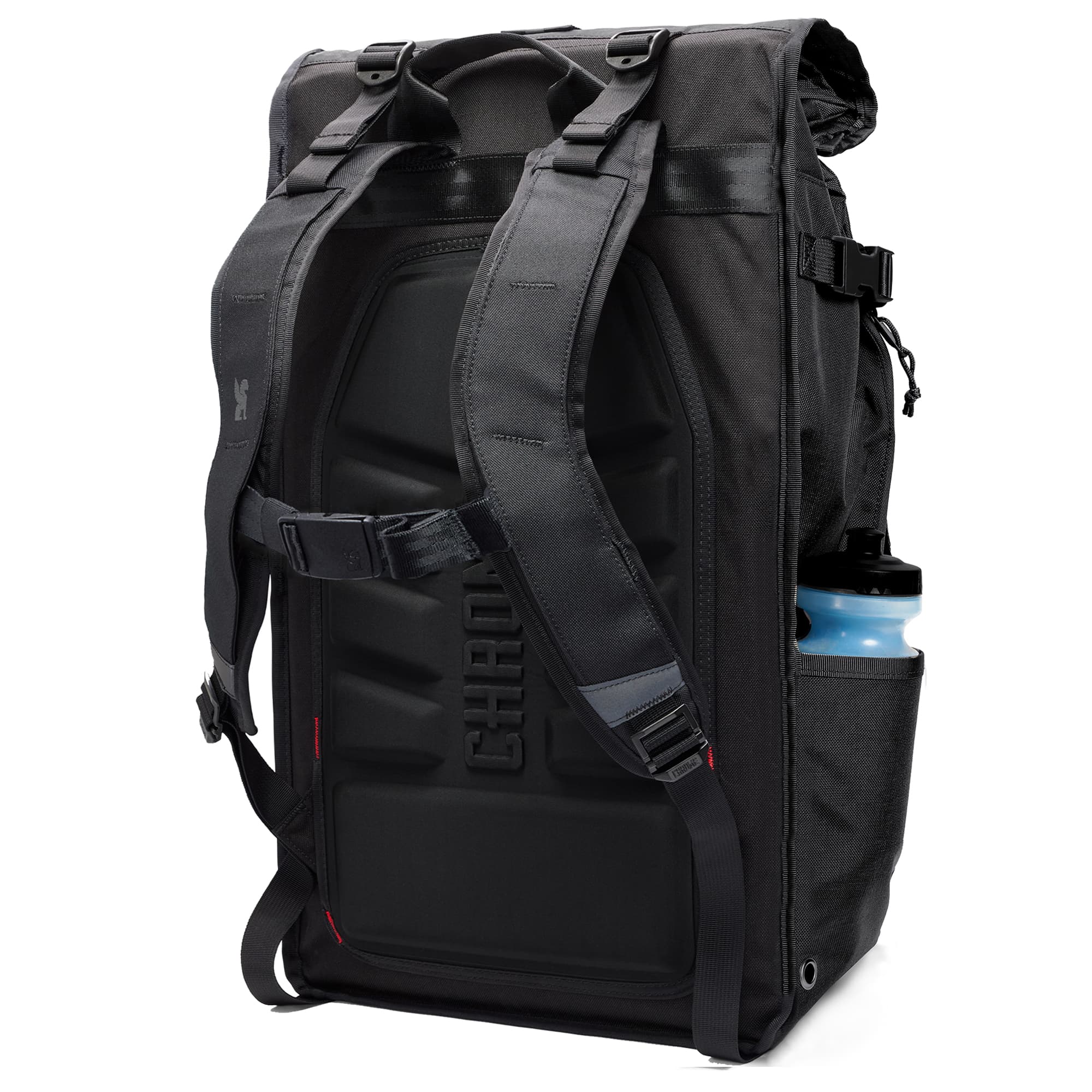 chrome-barrage-34l-sac-dos-rolltop-noir-coursier image 4