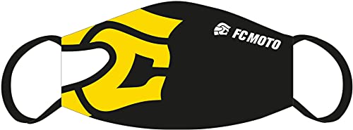 fc-moto-masque-facial-jaune-polyester-taille-unique image 4