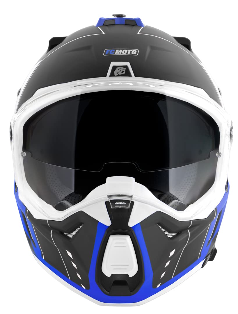 fc-moto-pro-air-casque-enduro-bleu-rouge-blanc-pare-soleil image 8