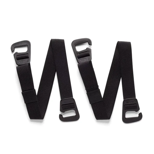 chrome-hooked-cross-strap-sangle-sac-noir-lot-2 image 1
