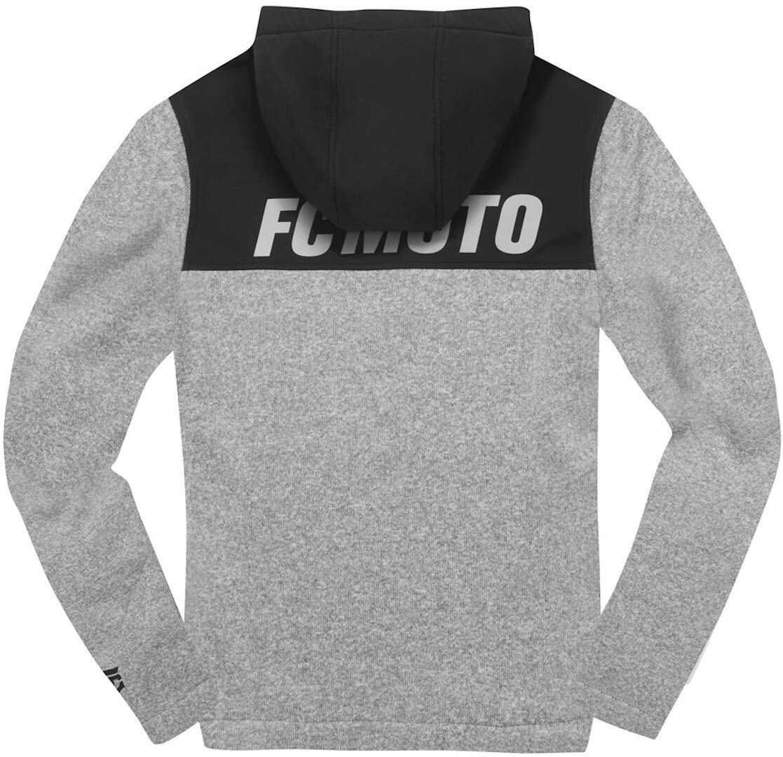 fc-moto-streetwear-faster-h-veste-polaire-gris-noir-s image 2