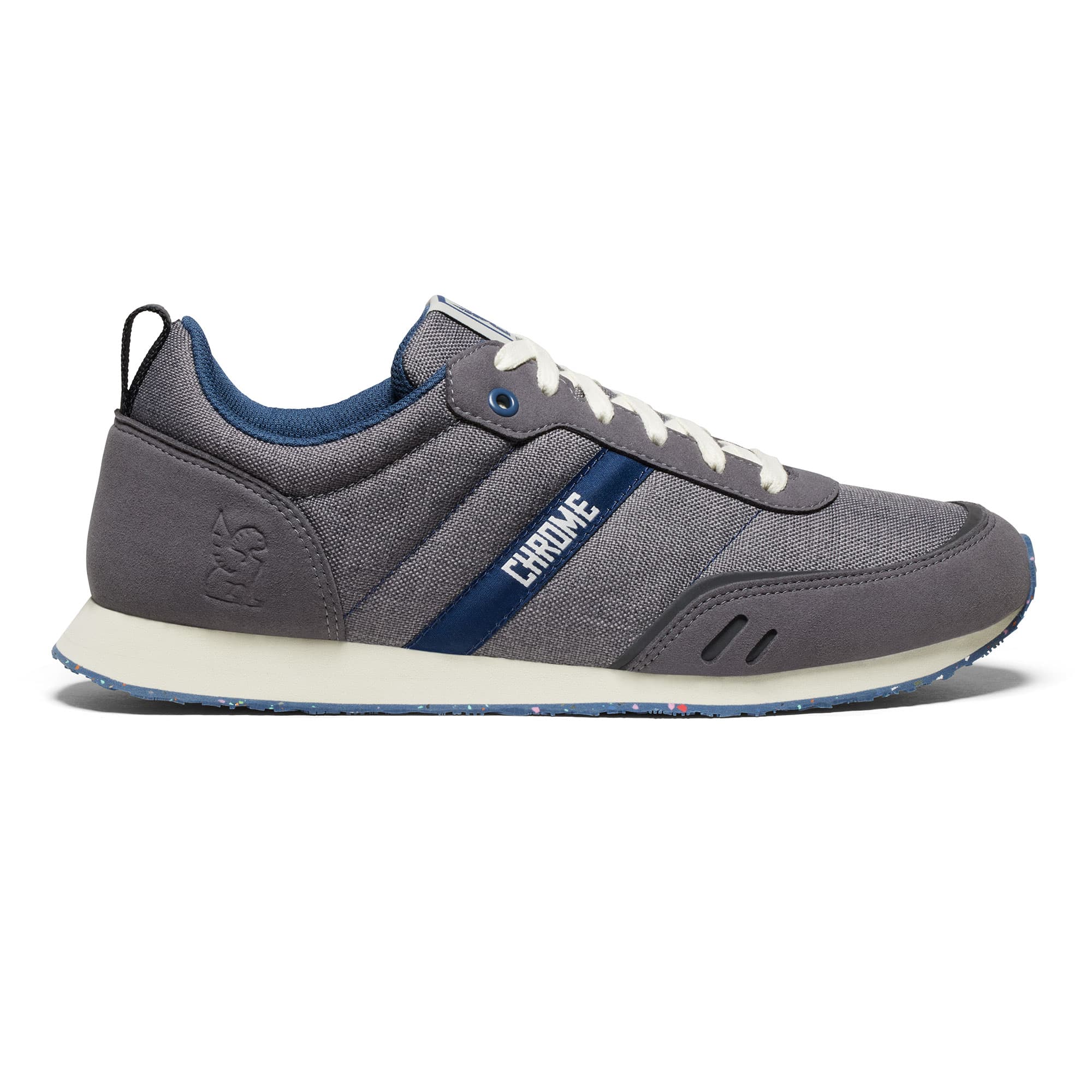 chrome-powell-sneaker-baskets-vegan-noir-gris-confort image 4