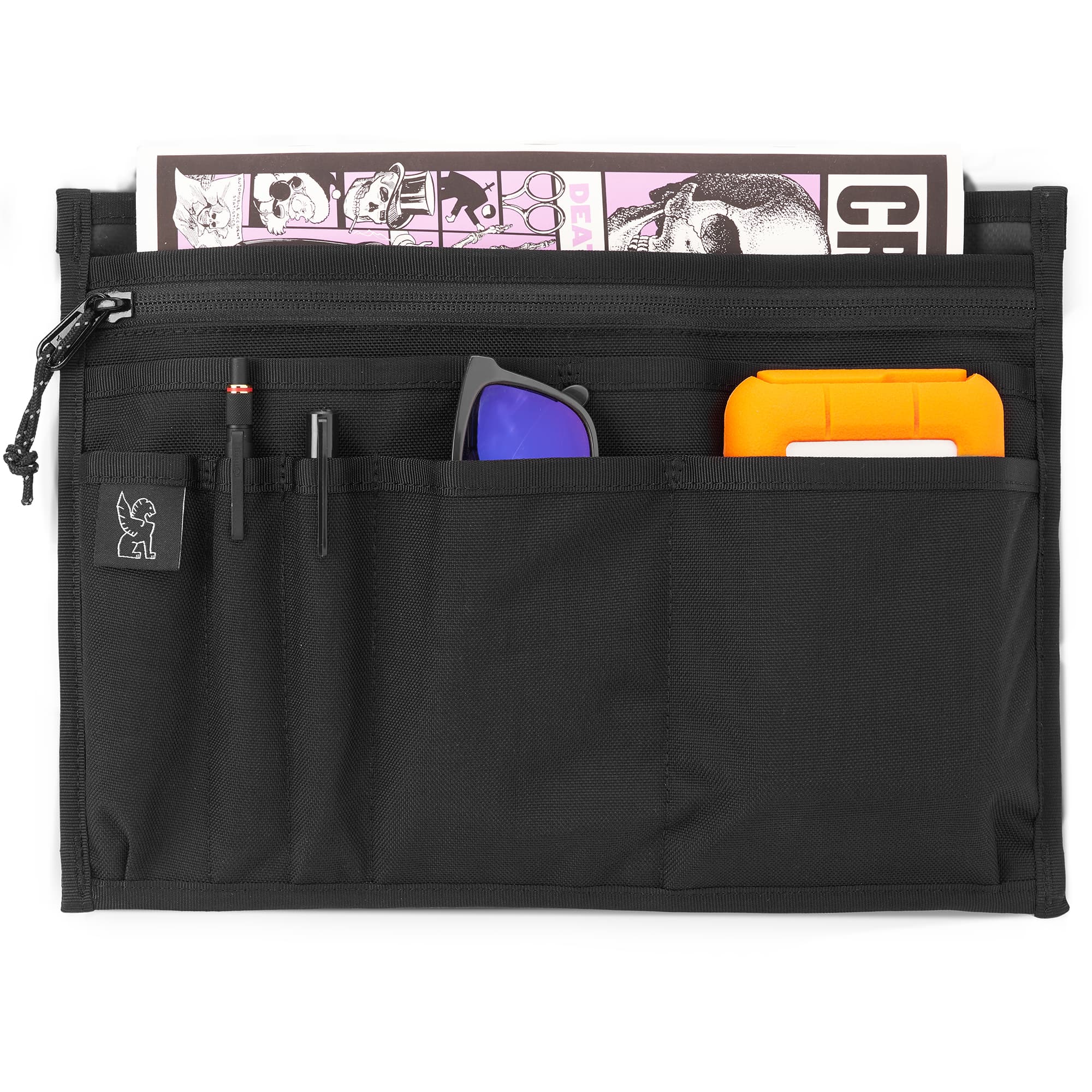 chrome-bag-organizers-messenger-organizer-2-0-organiseur-noir image 5