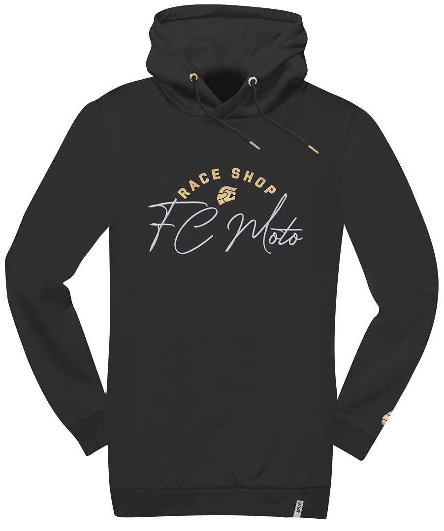 fc-moto-fcm-sign-d-sweat-capuche-femme-gris-l image 3