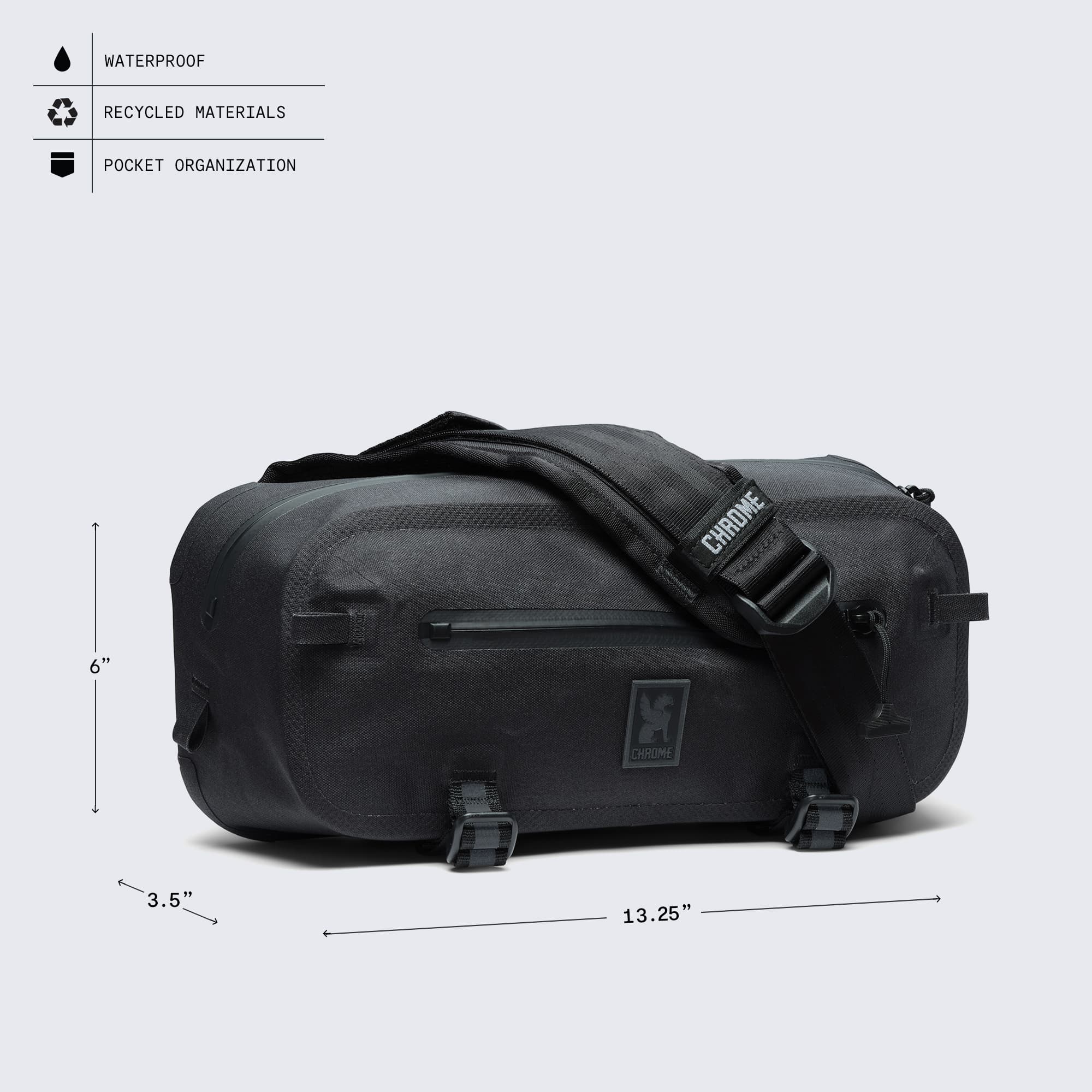 chrome-mini-kadet-wp-sling-tanche-noir-travail image 6