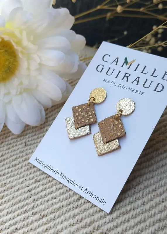 camille-guiraud-rondes-boucles-d-oreilles-nude-grain-gold image 1