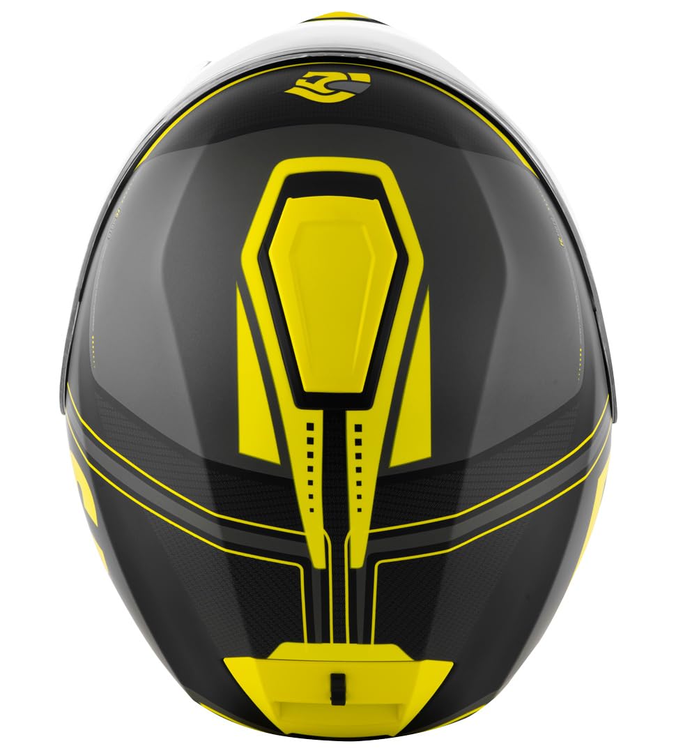 fc-moto-novo-circuit-casque-noir-jaune-pare-soleil image 6