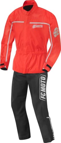 fc-moto-urban-rain-kit-combinaison-pluie-moto-noir-rouge-s image 5