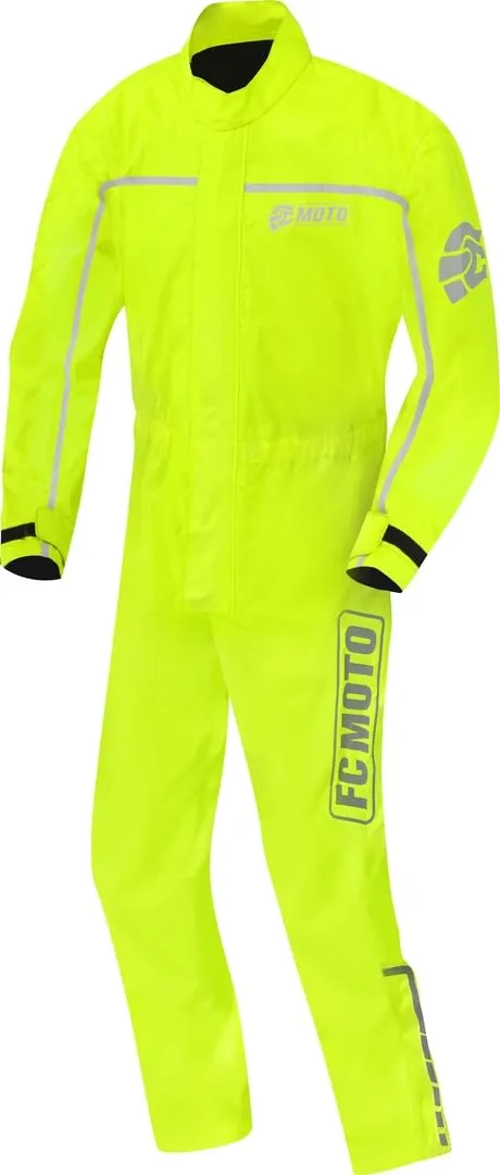 fc-moto-rain-combinaison-pluie-moto-1-pi-ce-jaune-s image 1