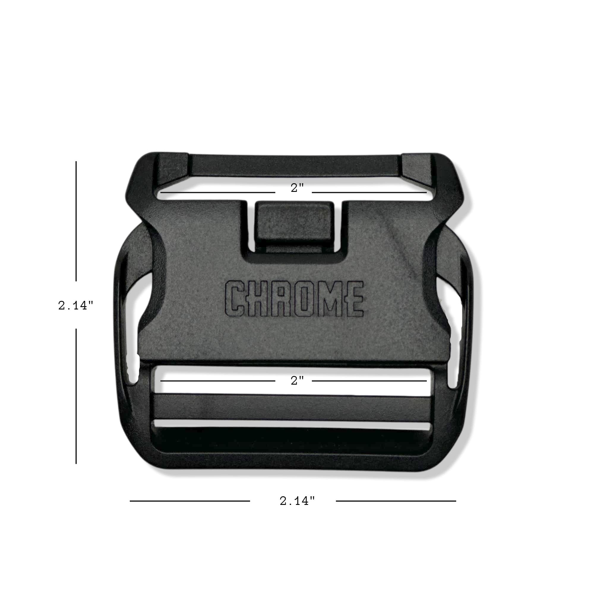 chrome-3-point-buckle-lg-boucle-2-noir-rechange image 3