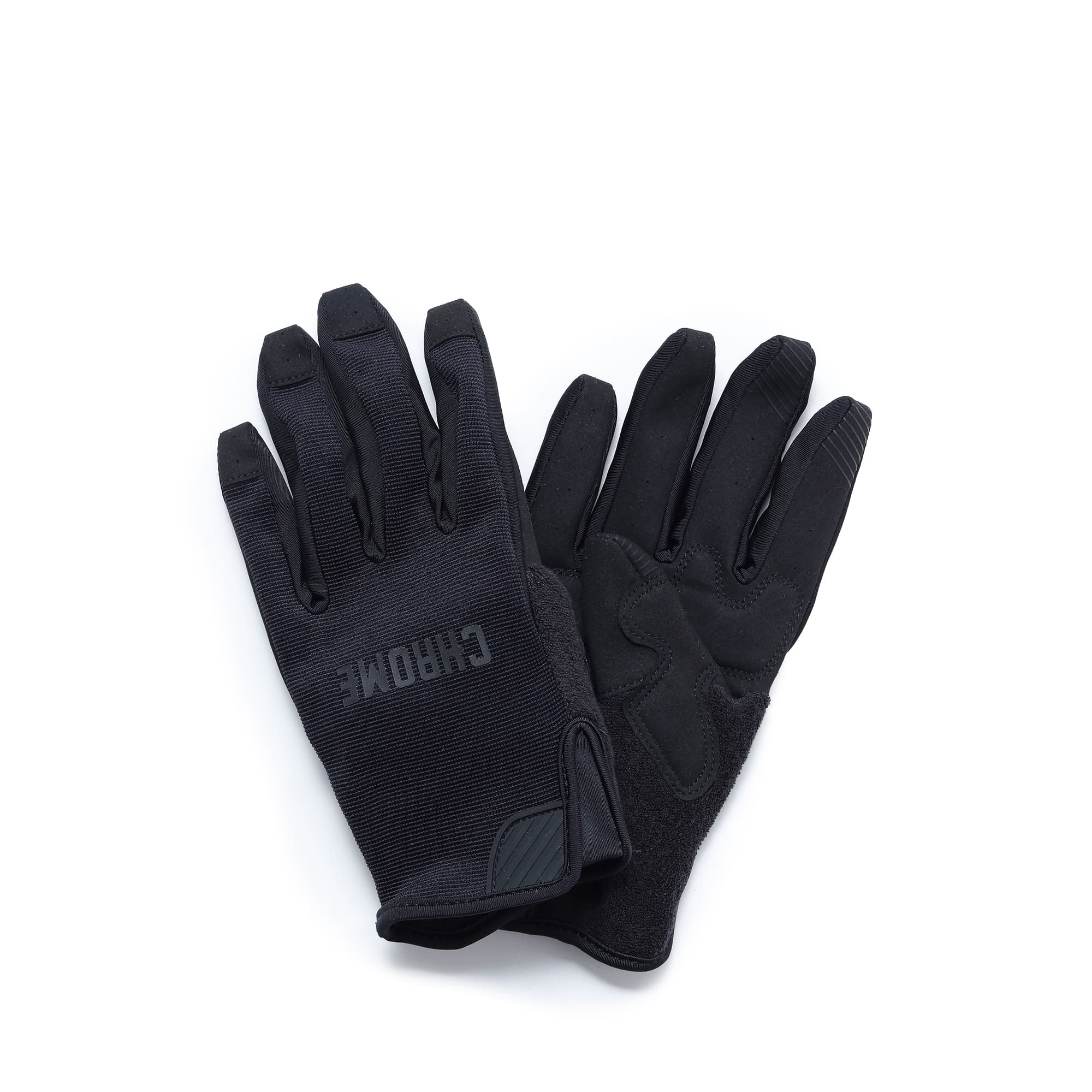 chrome-cycling-gloves-3-0-gants-v-lo-noir-tactiles image 2