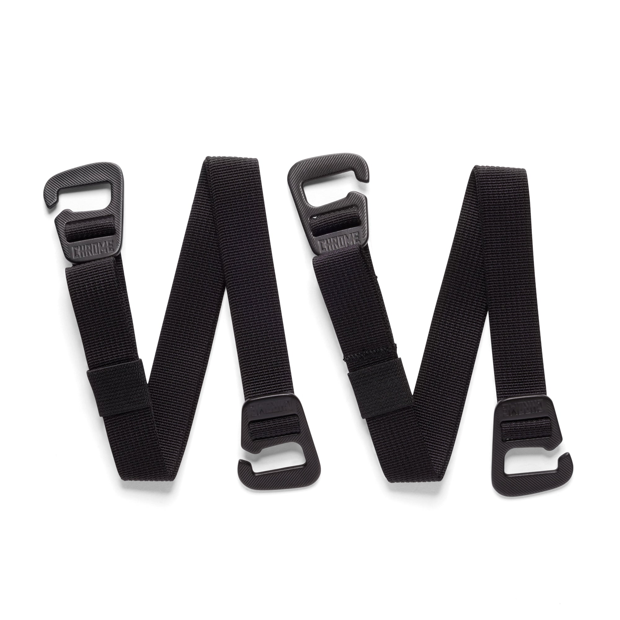 chrome-hooked-cross-strap-sangle-sac-noir-lot-2 image 1
