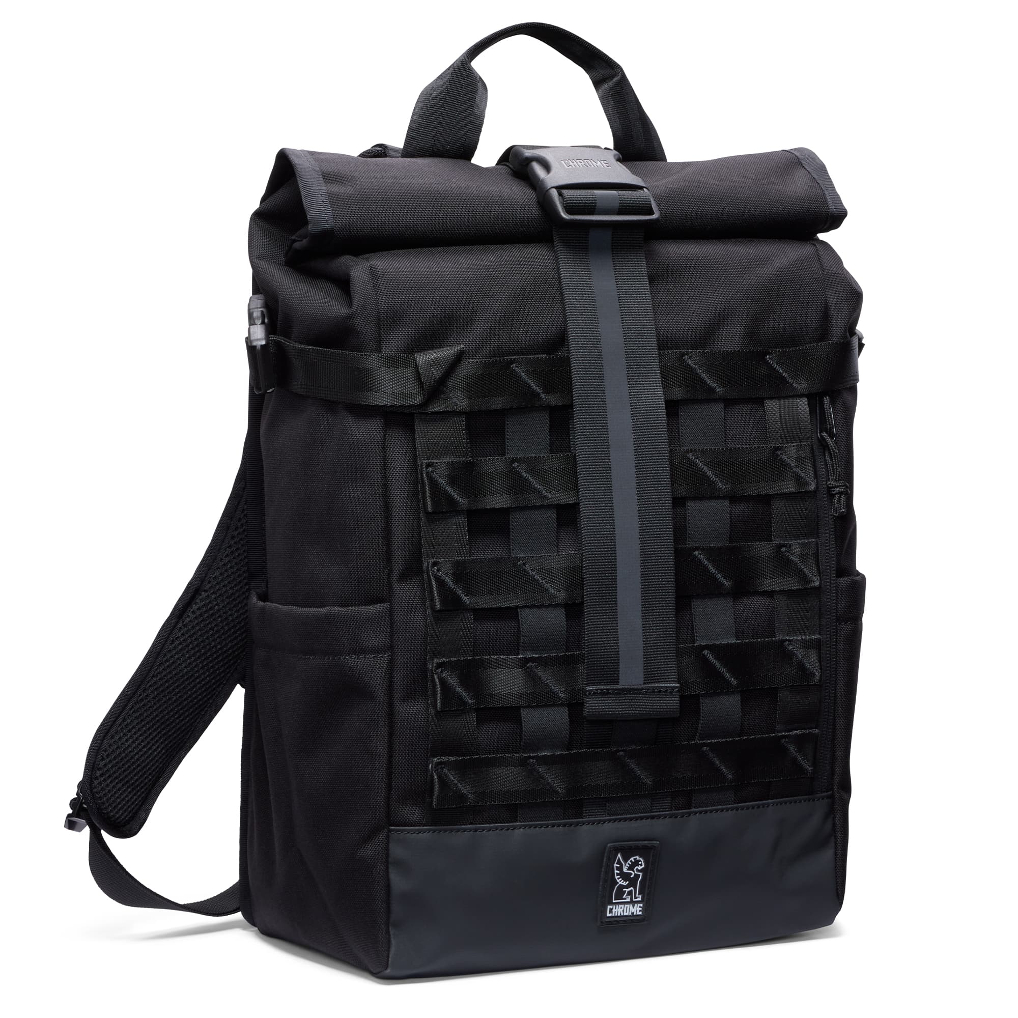 chrome-barrage-18l-sac-dos-noir-rolltop-poche-gourde image 5