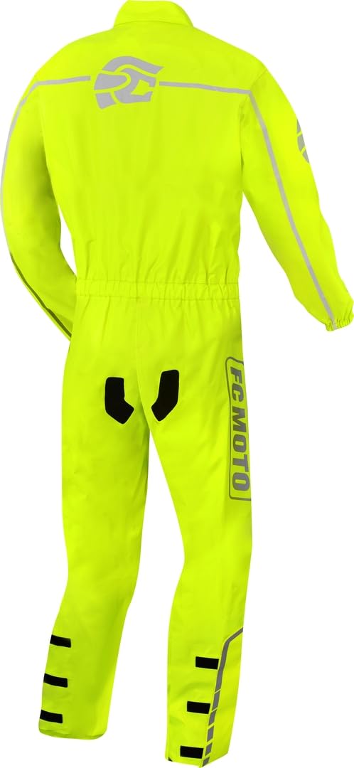 fc-moto-rain-combinaison-pluie-moto-1-pi-ce-jaune-s image 2