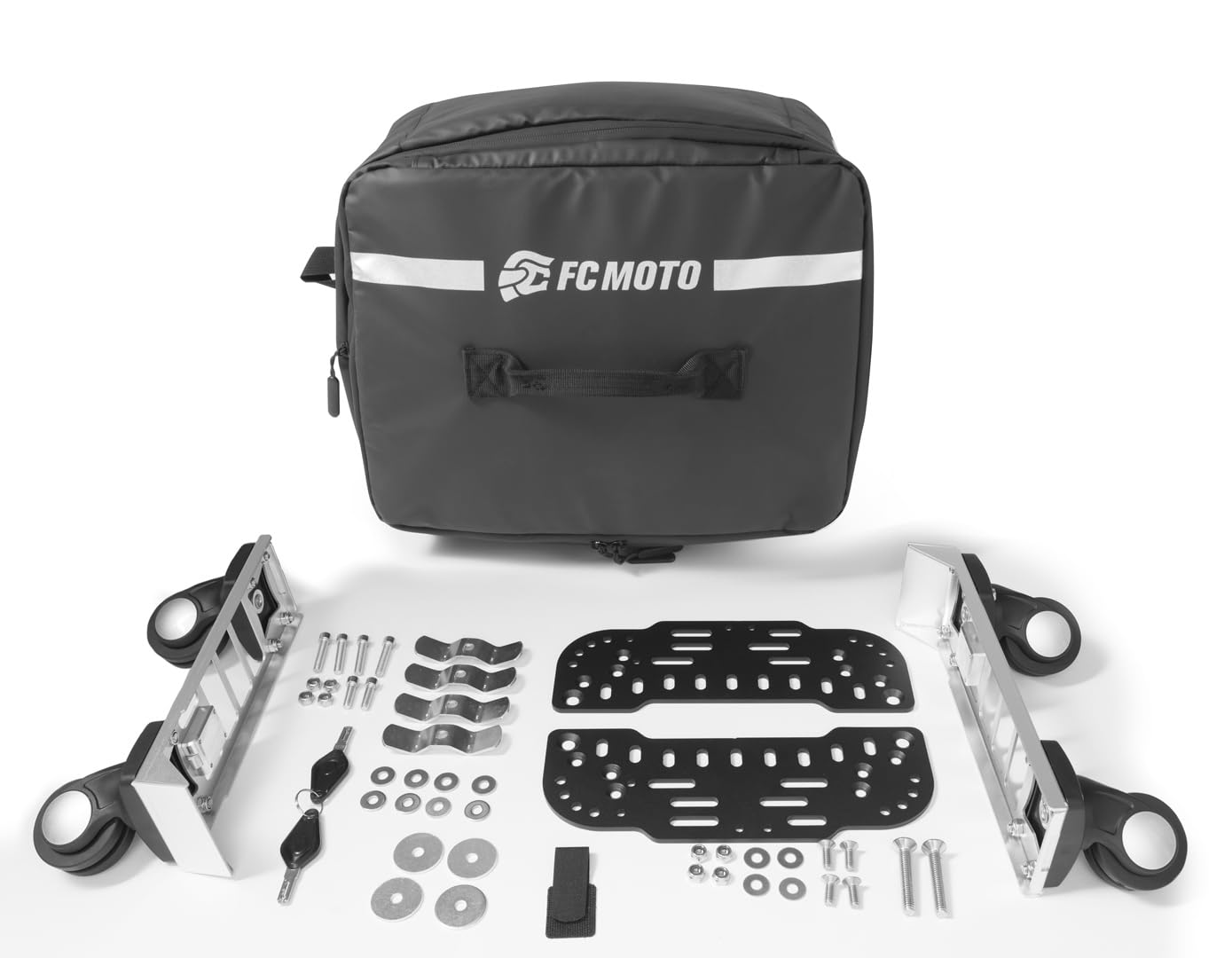 fc-moto-alu-topcase-trolley-48-l-valise-argent-roulettes image 8
