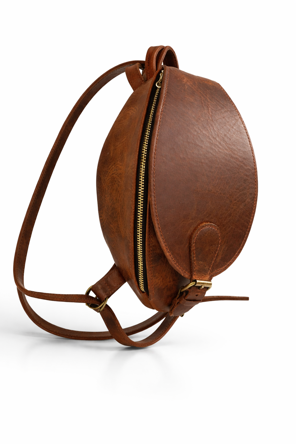 fleur-d-orage-sacs-ballon-rugby-sac-dos-cuir-vintage-30cm image 2