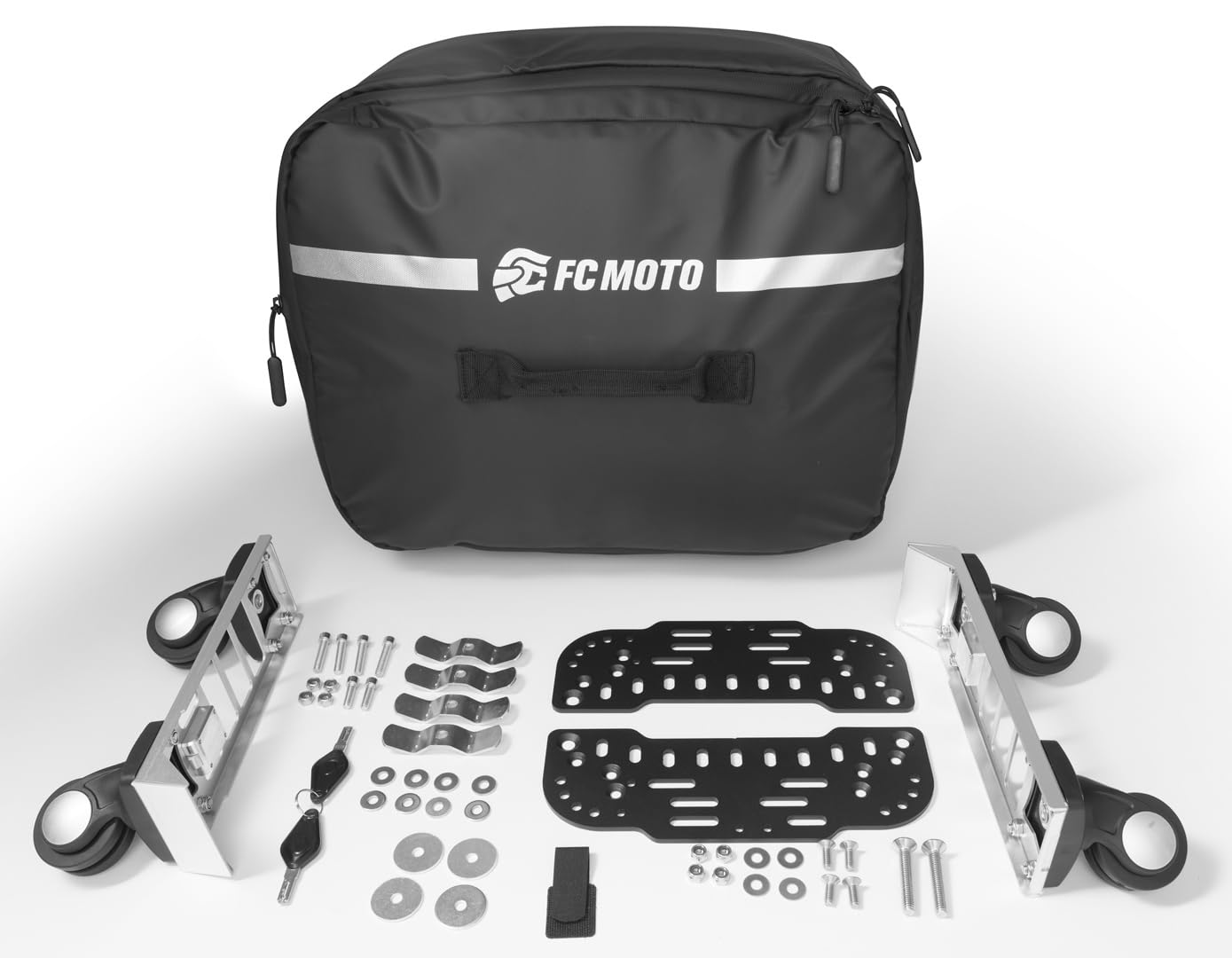 fc-moto-alu-topcase-trolley-58-l-valise-argent-2-casques image 8