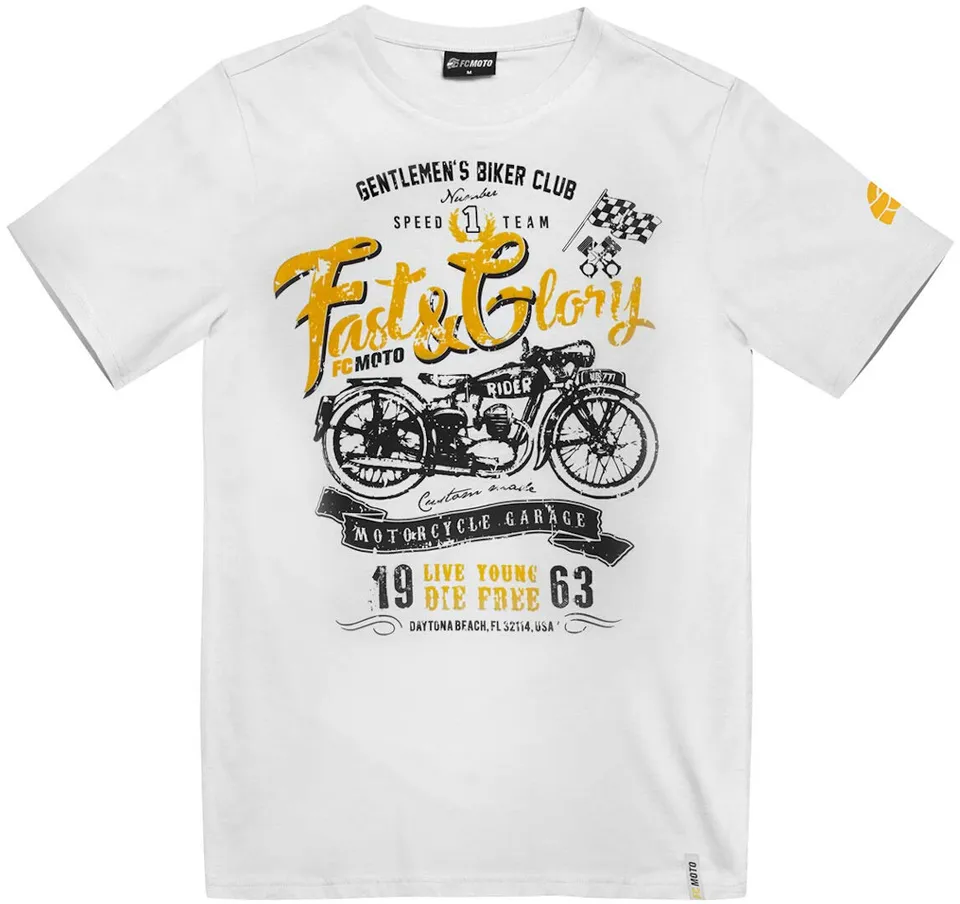 fc-moto-fast-and-glory-t-shirt-manches-courtes image 1