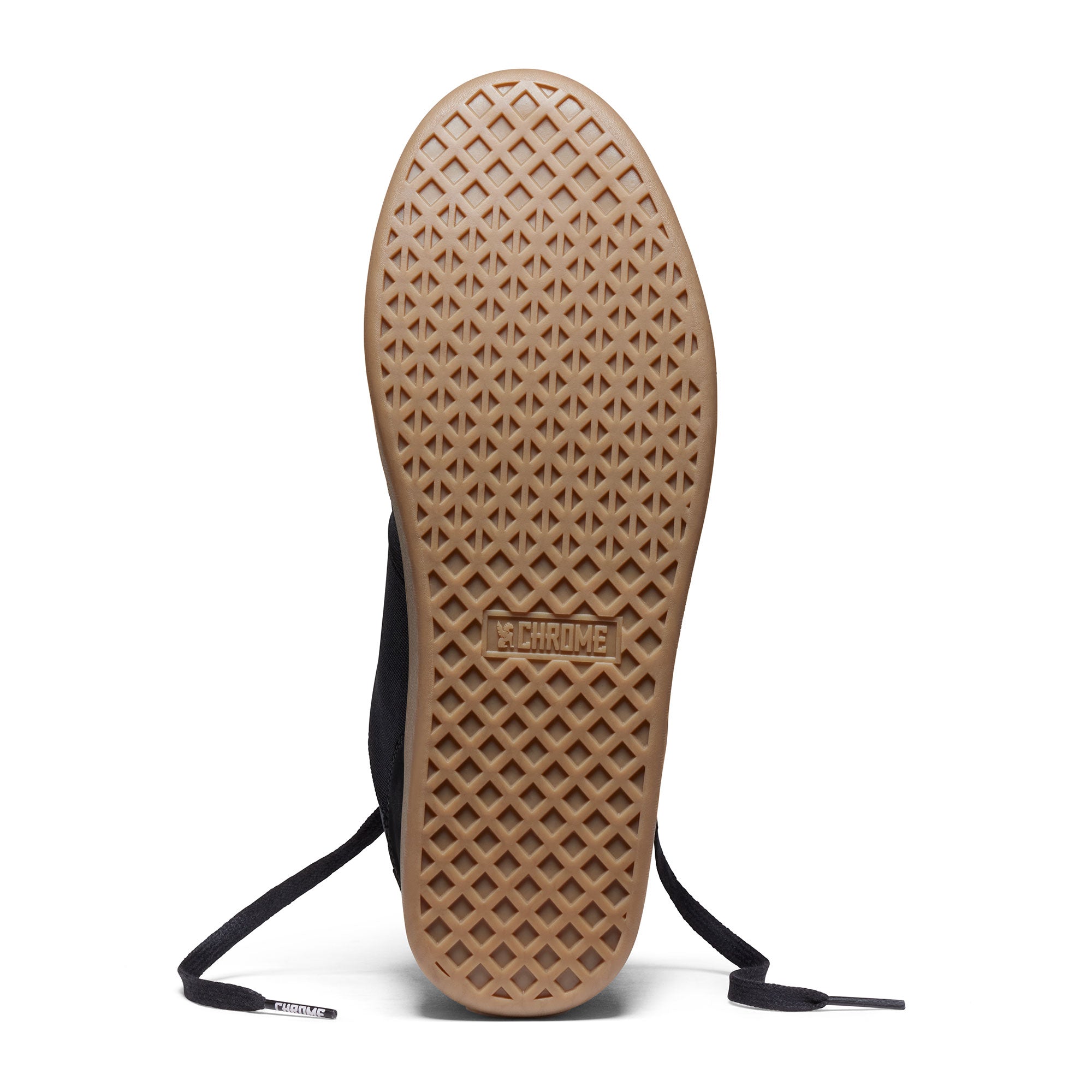 chrome-bromley-low-basket-basse-vegan-noir-lacets image 3