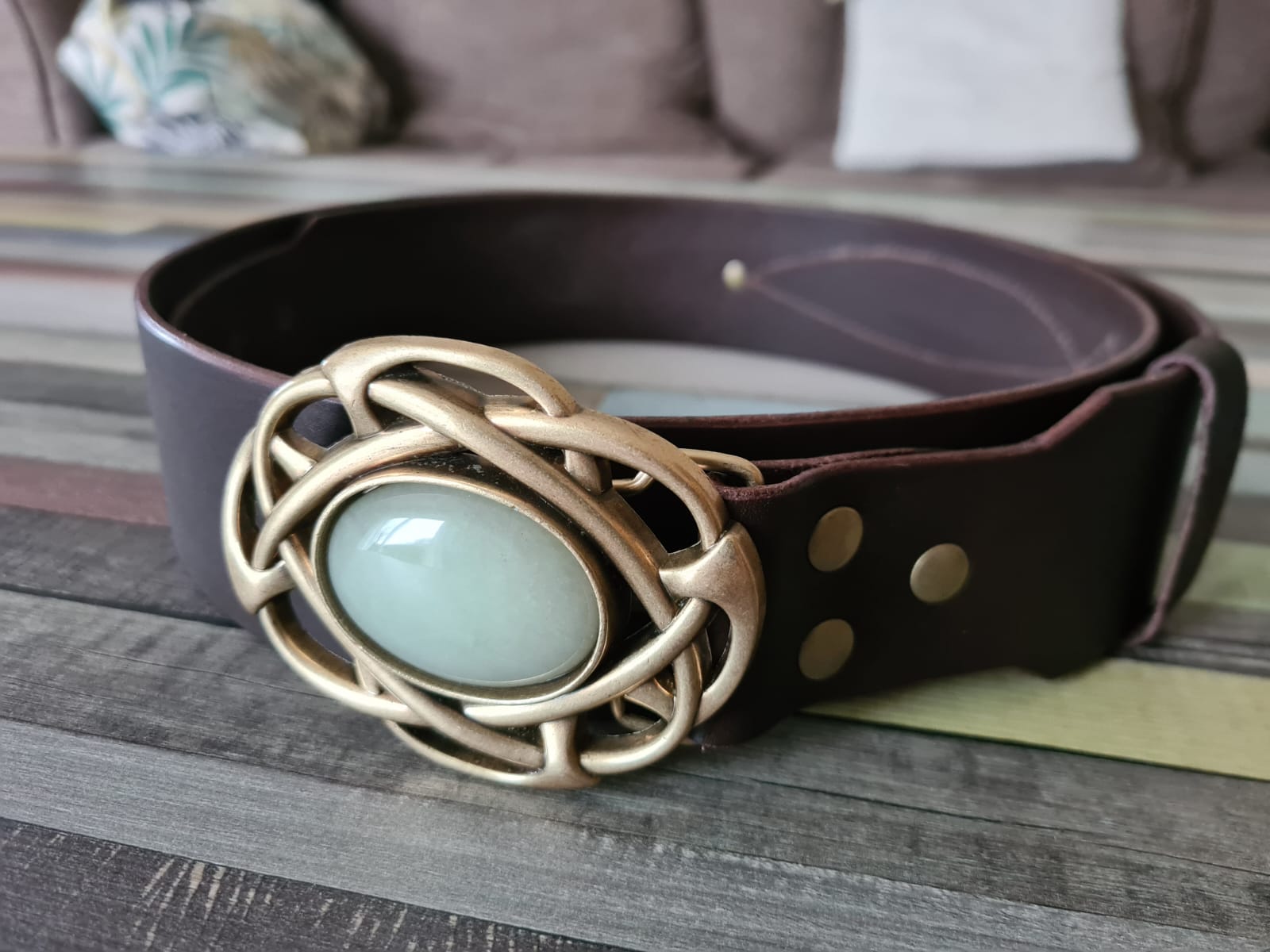 fleur-d-orage-c-line-ceinture-cuir-marron-5-cm image 1