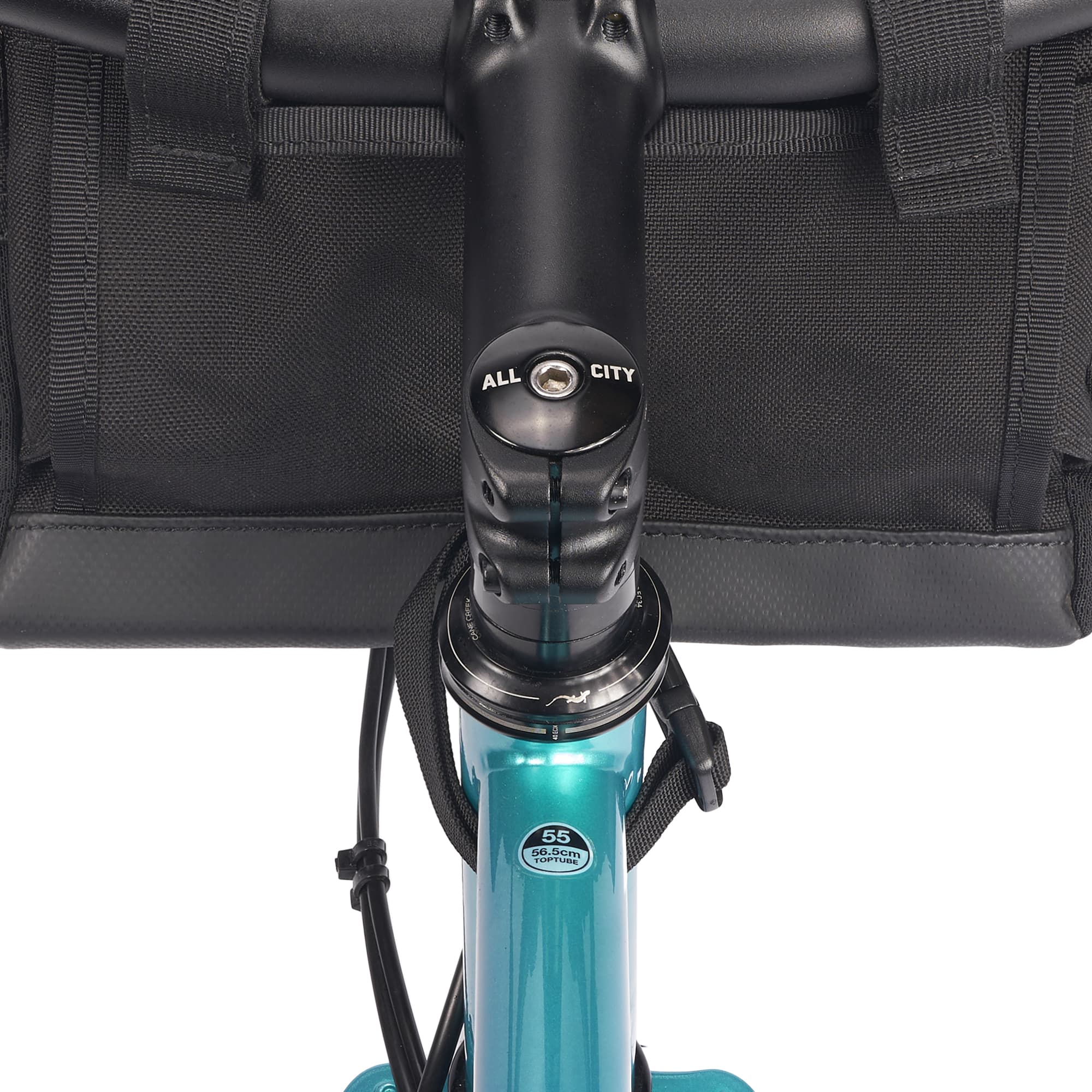 chrome-handlebar-bag-strap-sangle-guidon-noire image 3