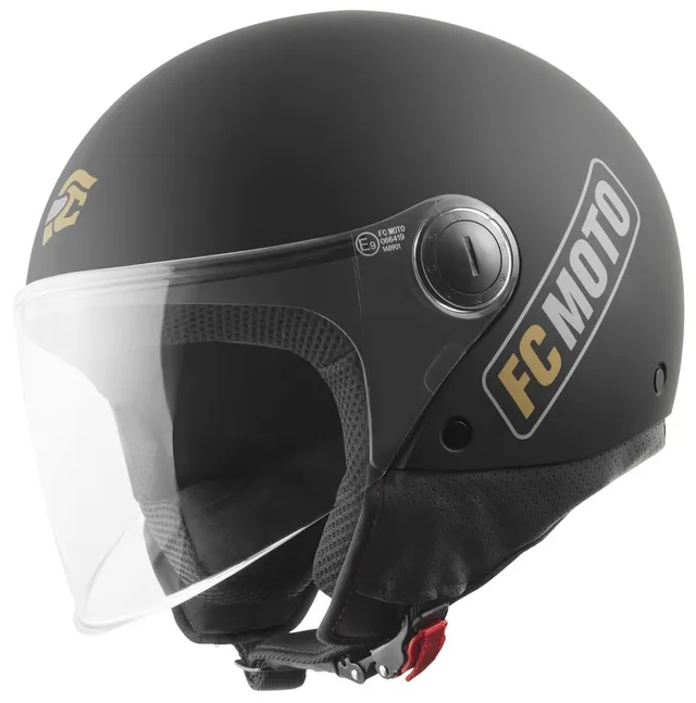 fc-moto-square-rs-casque-jet-noir-mat-bleu-visiere image 1