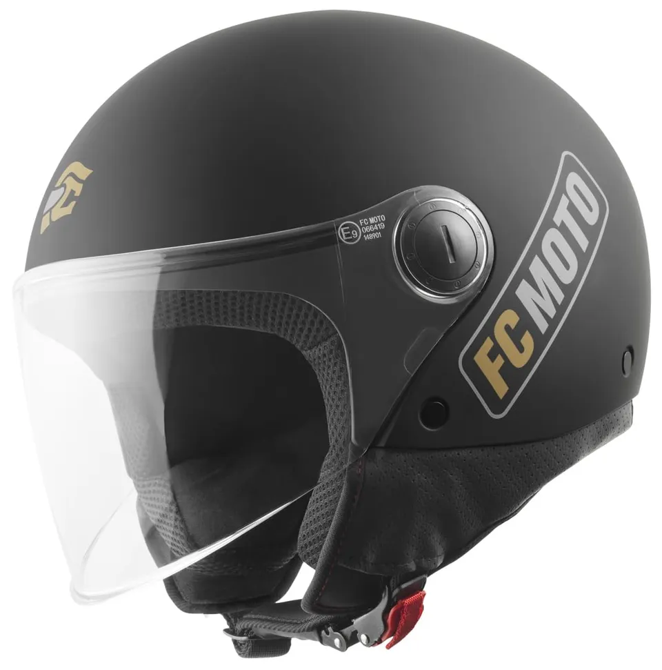 fc-moto-square-rs-casque-jet-noir-mat-bleu-visiere image 1