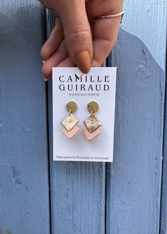 camille-guiraud-rondes-boucles-d-oreilles-rose-m-tallis-pastel image 1