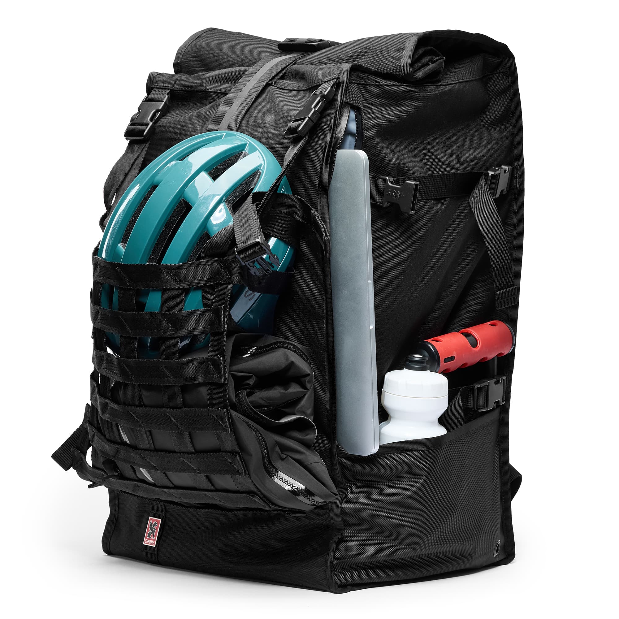 chrome-barrage-pro-80l-sac-dos-noir-rolltop-tanche image 3