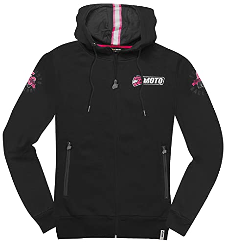 fc-moto-effortless-sweat-zipp-femme-capuche image 8