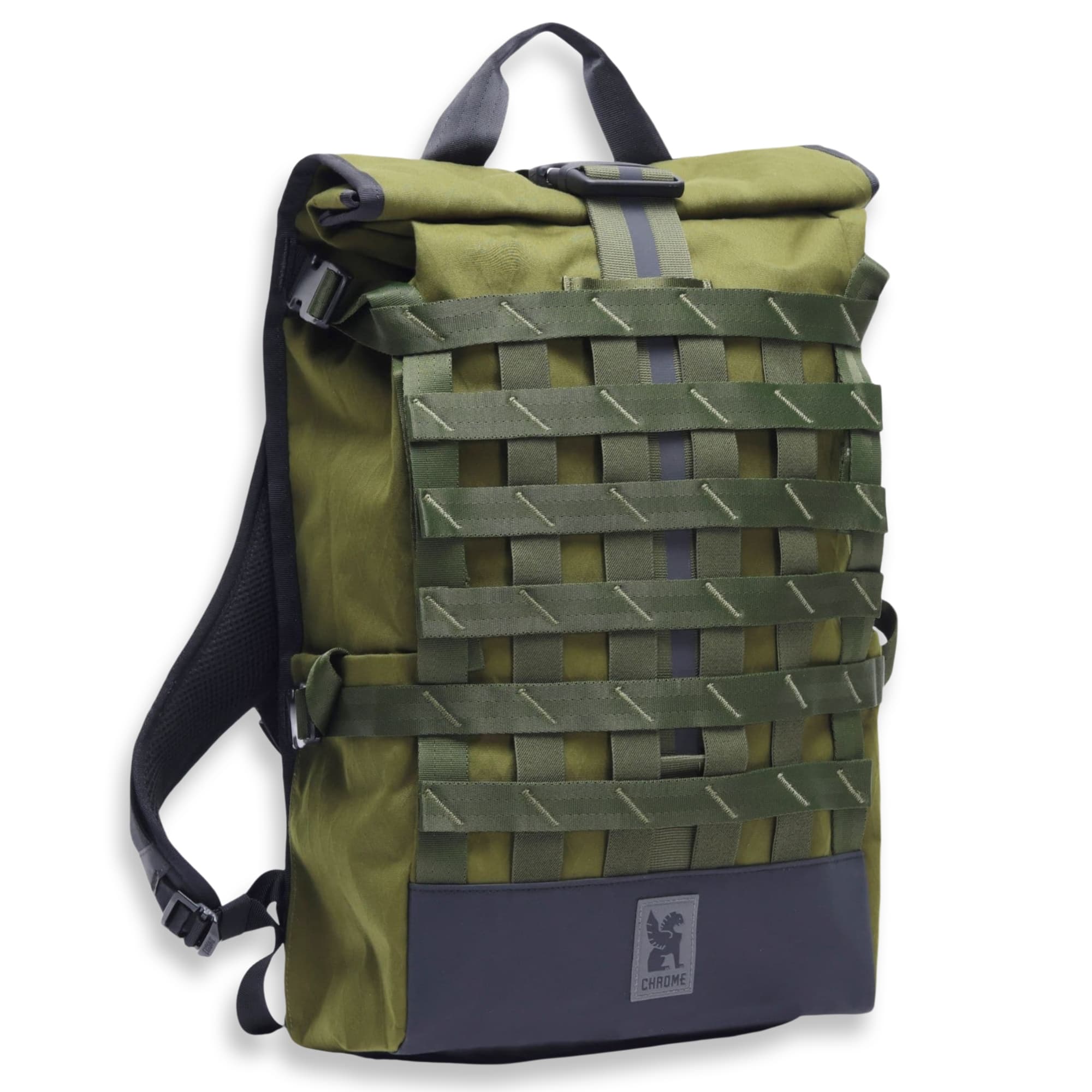 chrome-barrage-22l-sac-dos-rolltop-noir-quotidien image 8