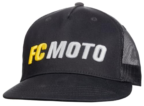 fc-moto-basic-trucker-cap-casquette-coton-noire image 3