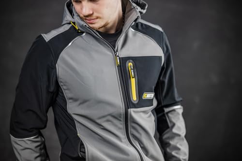 fc-moto-fcm-ssj-veste-softshell-gris-noir-xl-capuche image 8