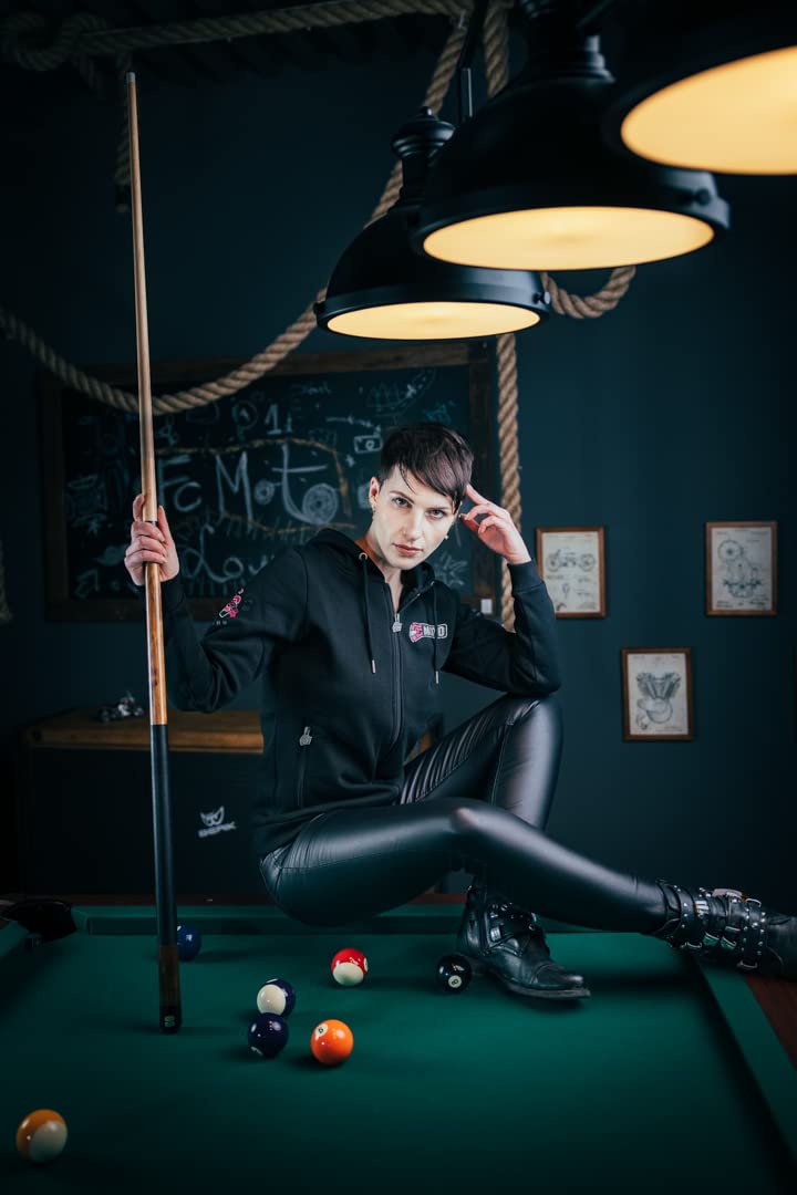 fc-moto-effortless-sweat-zipp-femme-capuche image 4