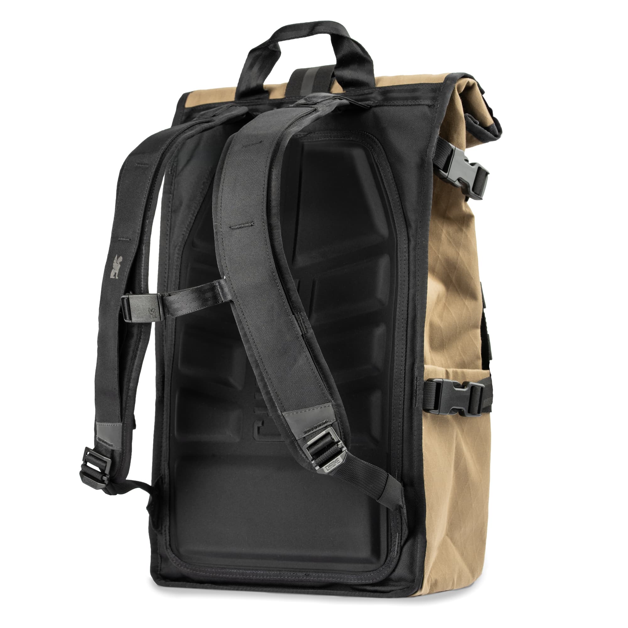 chrome-barrage-22l-sac-dos-rolltop-noir-quotidien image 2