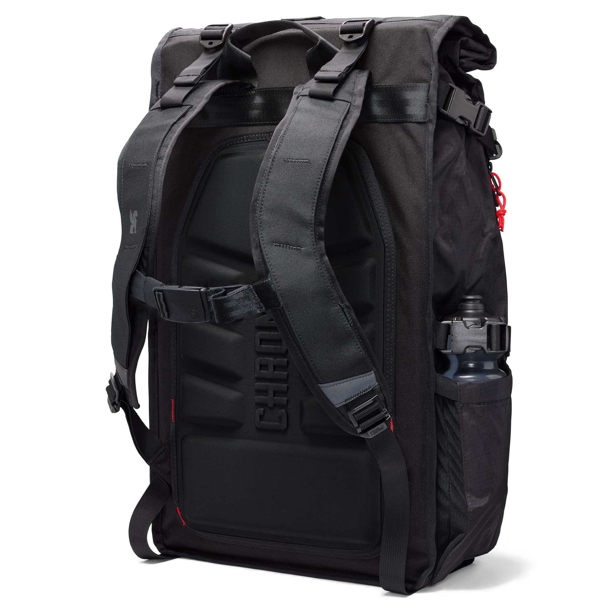 chrome-barrage-34l-sac-dos-rolltop-noir-coursier image 2