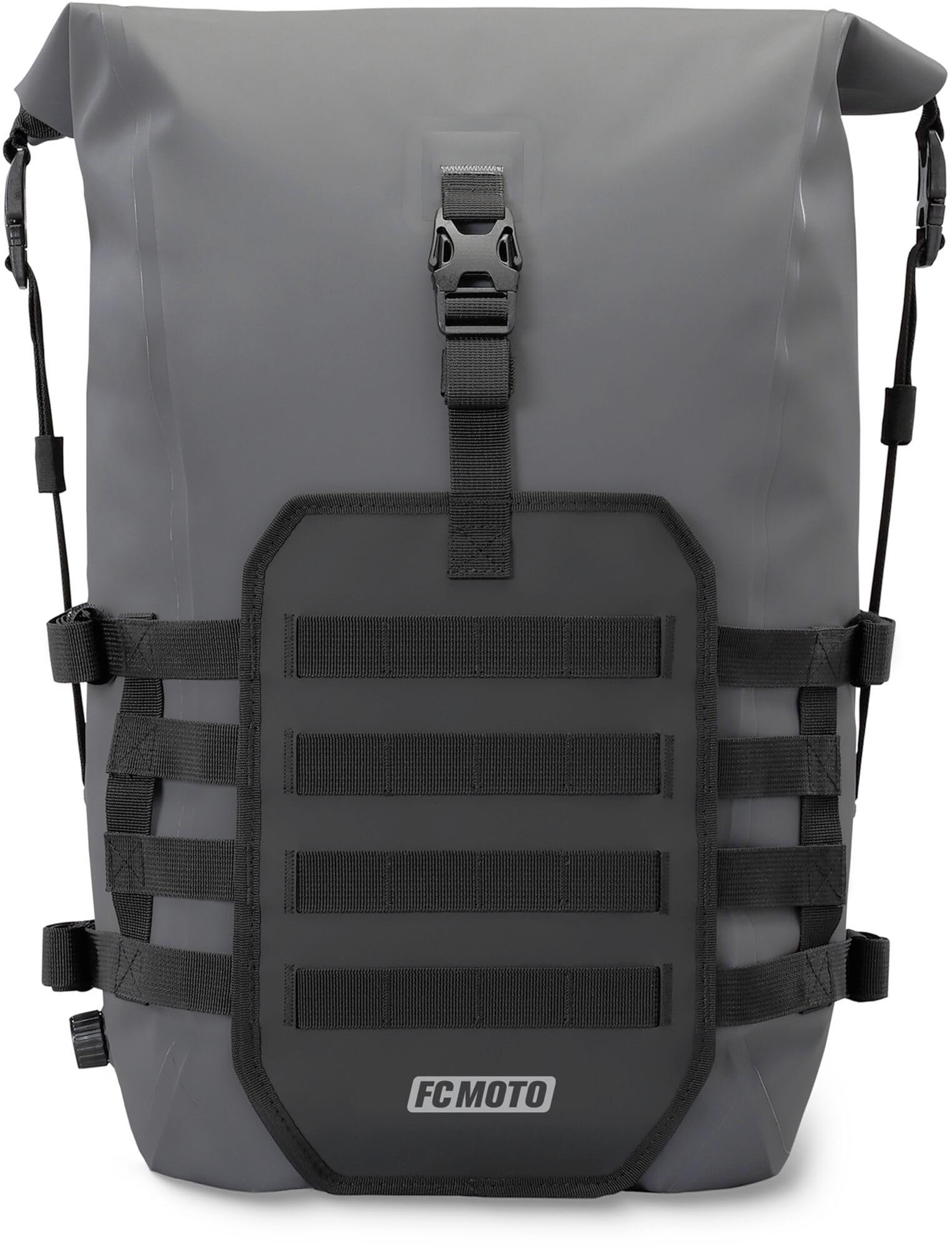 fc-moto-ever-st-roll-top-26-l-sac-dos-moto-gris image 2