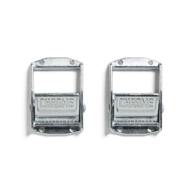 chrome-cam-buckle-lot-2-boucles-1-pouce-argent image 1
