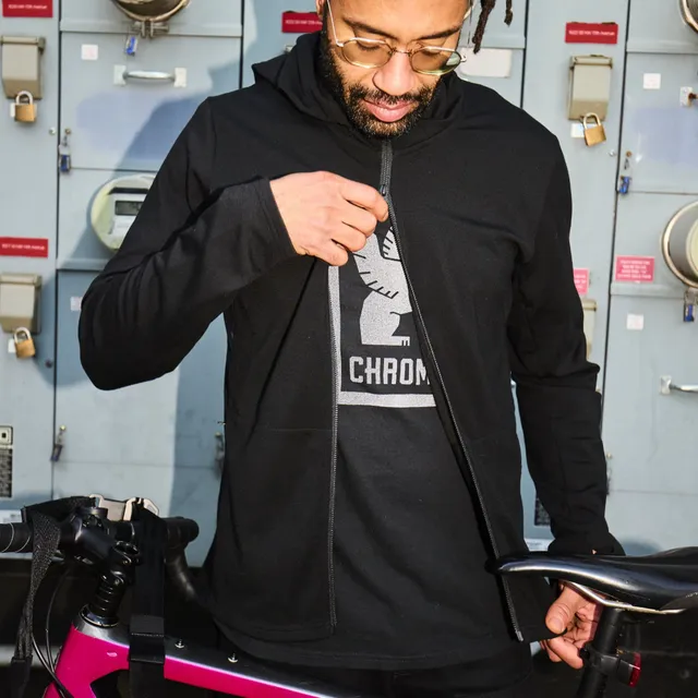 chrome-merino-cobra-3-0-hoodie-laine-m-rinos-noir-homme image 1