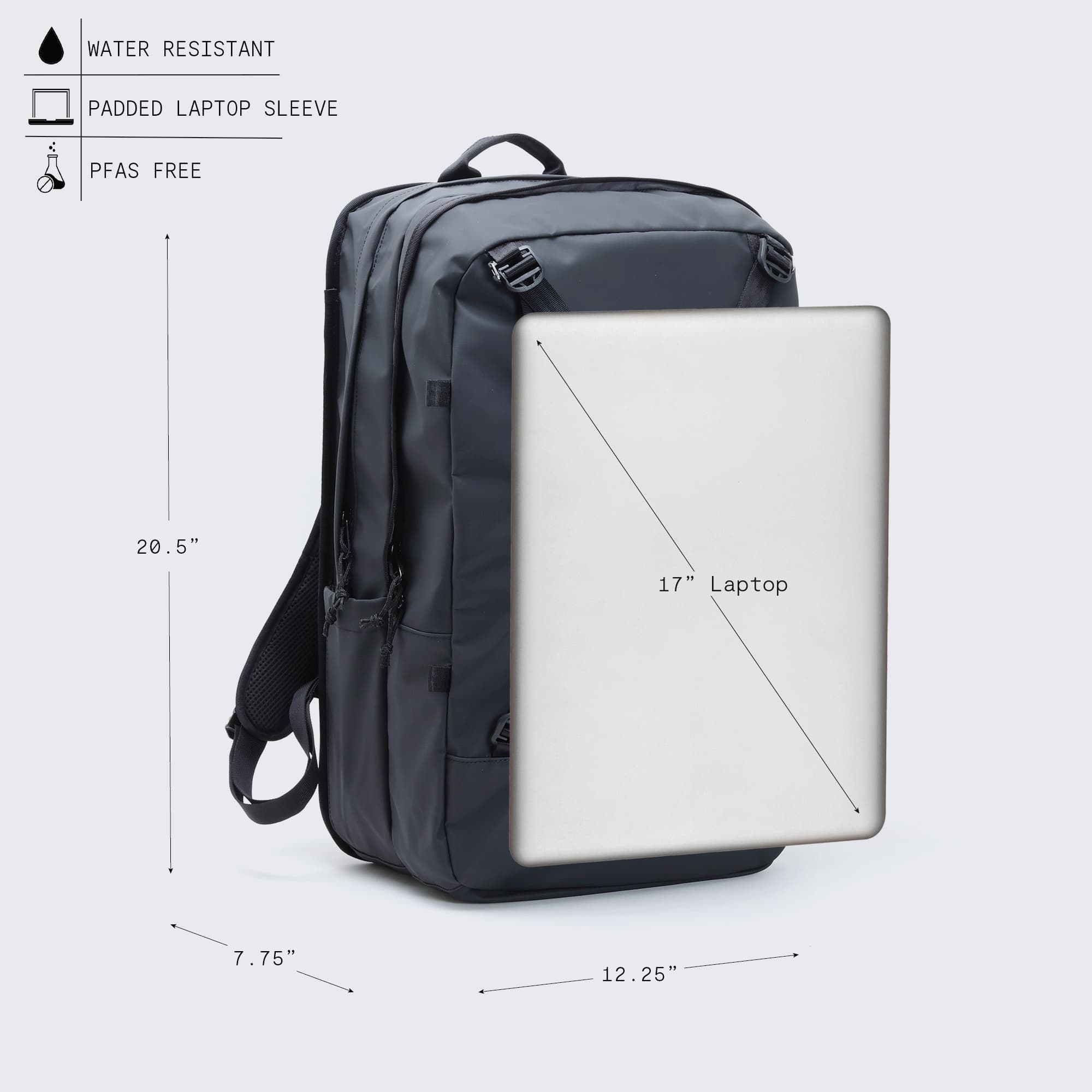 chrome-cohesive-2-0-38l-sac-dos-black-tarp-17-pouces image 6