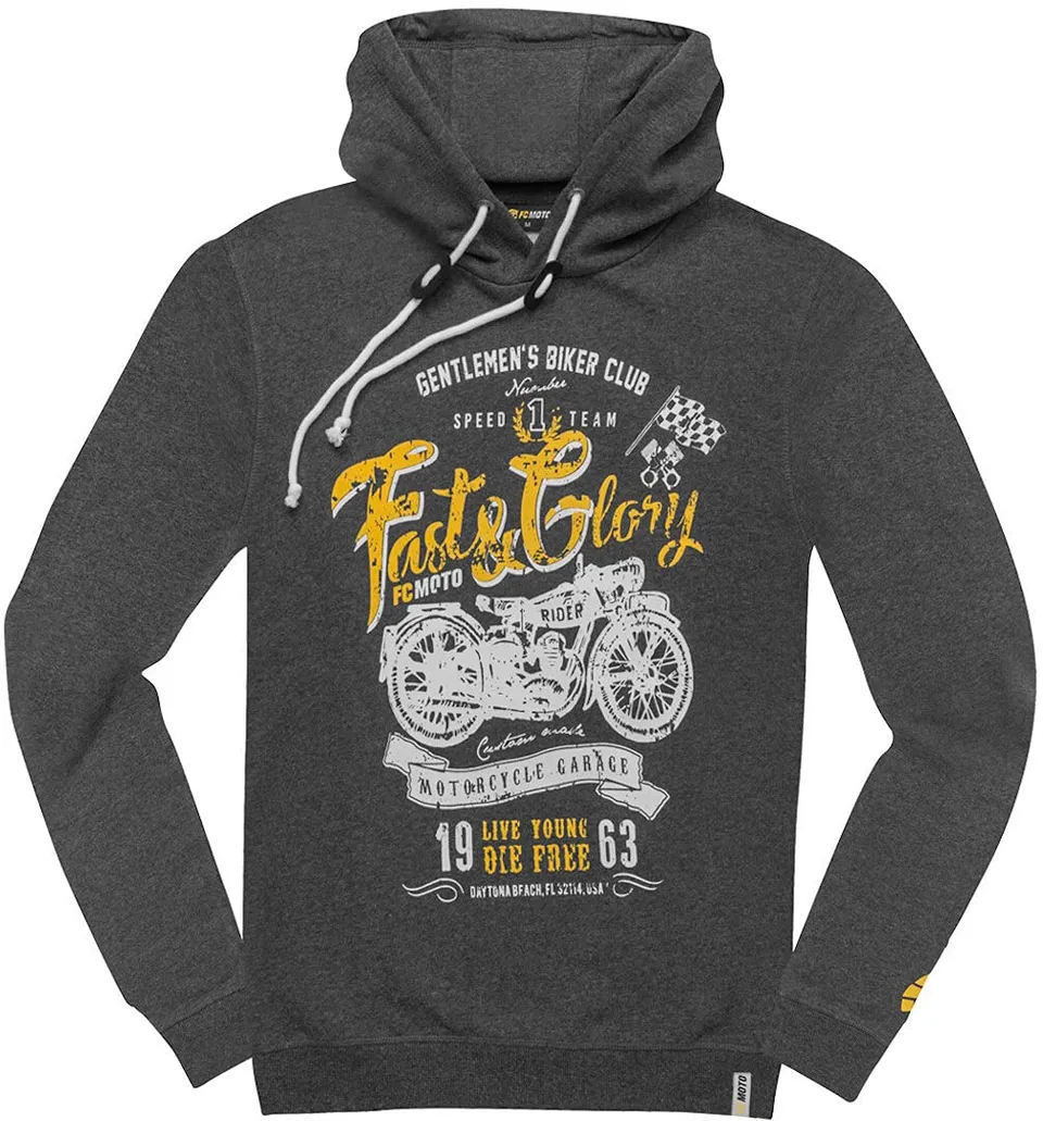 fc-moto-streetwear-fast-and-glory-sweat-gris image 1